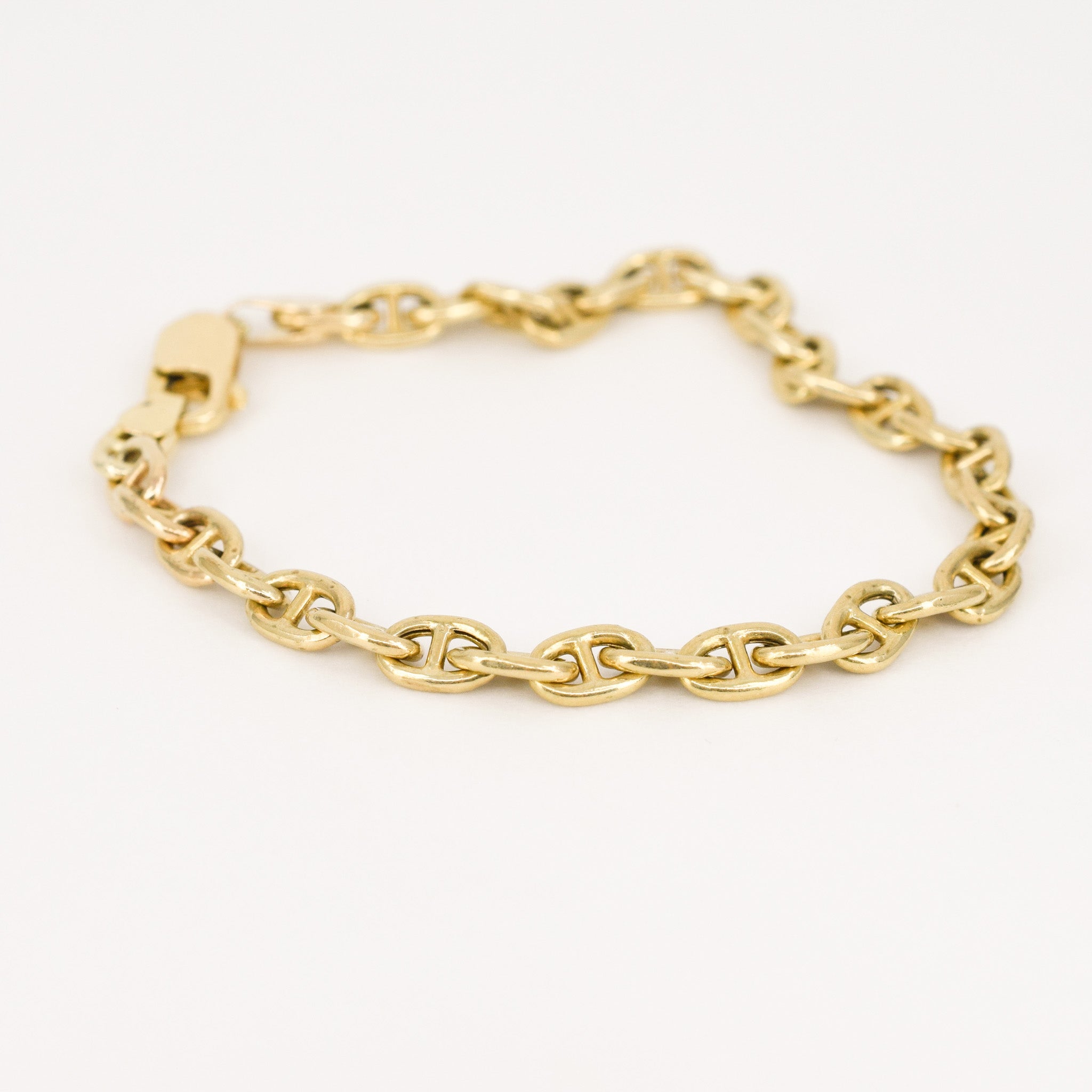 vintage gold gucci link bracelet, folklor vintage jewelry canada