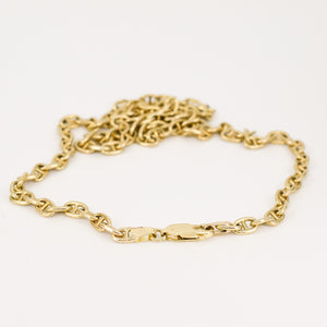 vintage gucci link necklace, folklor vintage jewelry canada
