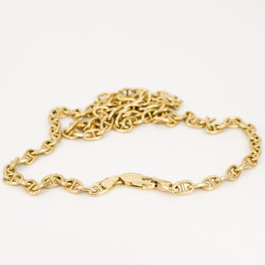 vintage gucci link necklace, folklor vintage jewelry canada