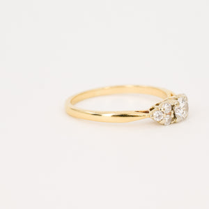 vintage diamond engagement ring, folklor vintage jewelry canada 