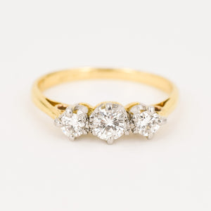 Exceptional Trilogy Ring (18k/Pt)