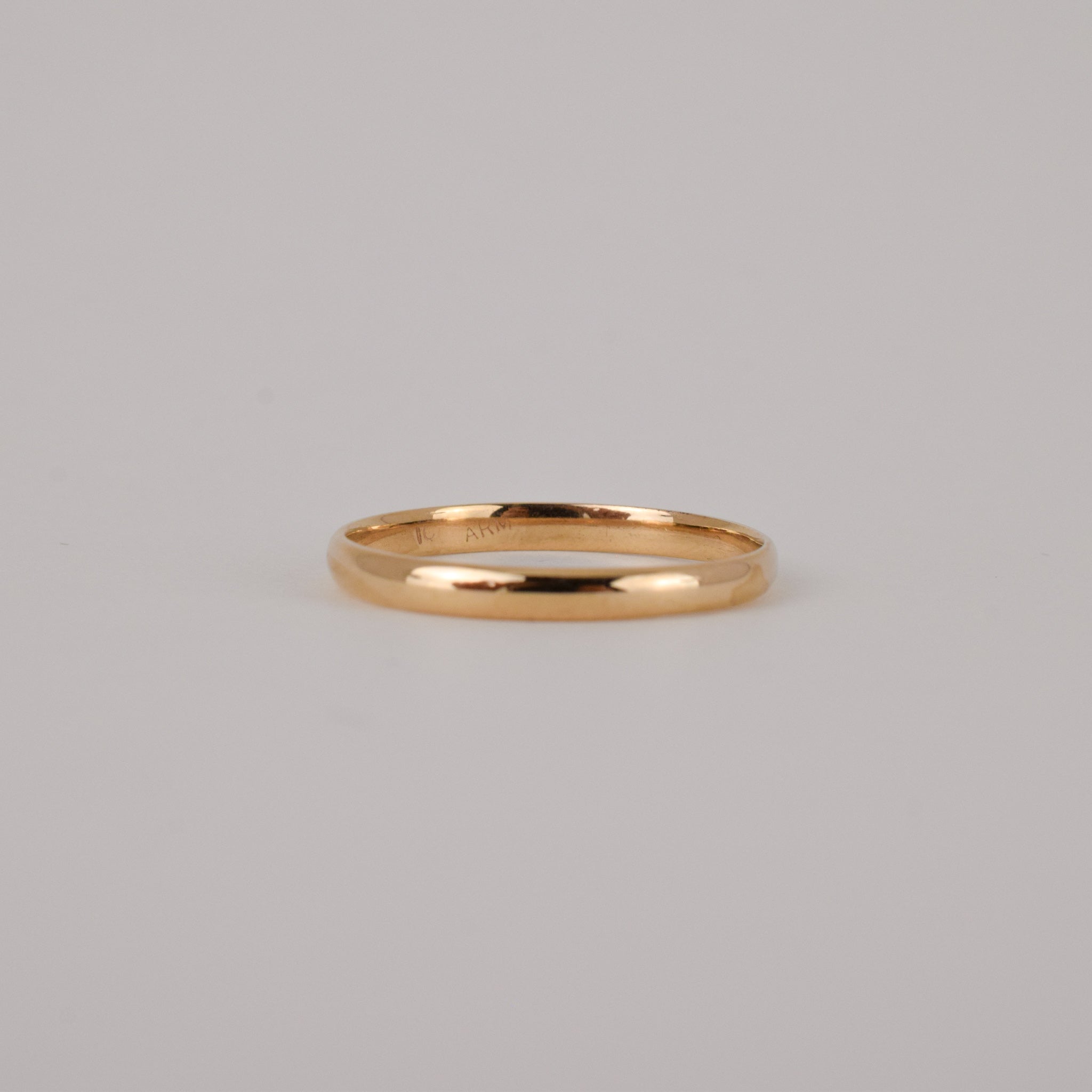 vintage gold wedding band, folklor
