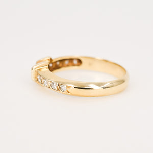 vintage unique engagement ring, folklor vintage jewelry canada