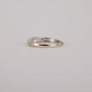14k white gold diamond constellation ring, folklor