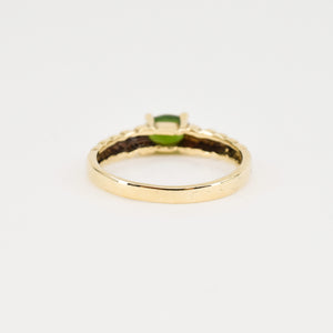 vintage jade ring, folklor vintage jewelry canada