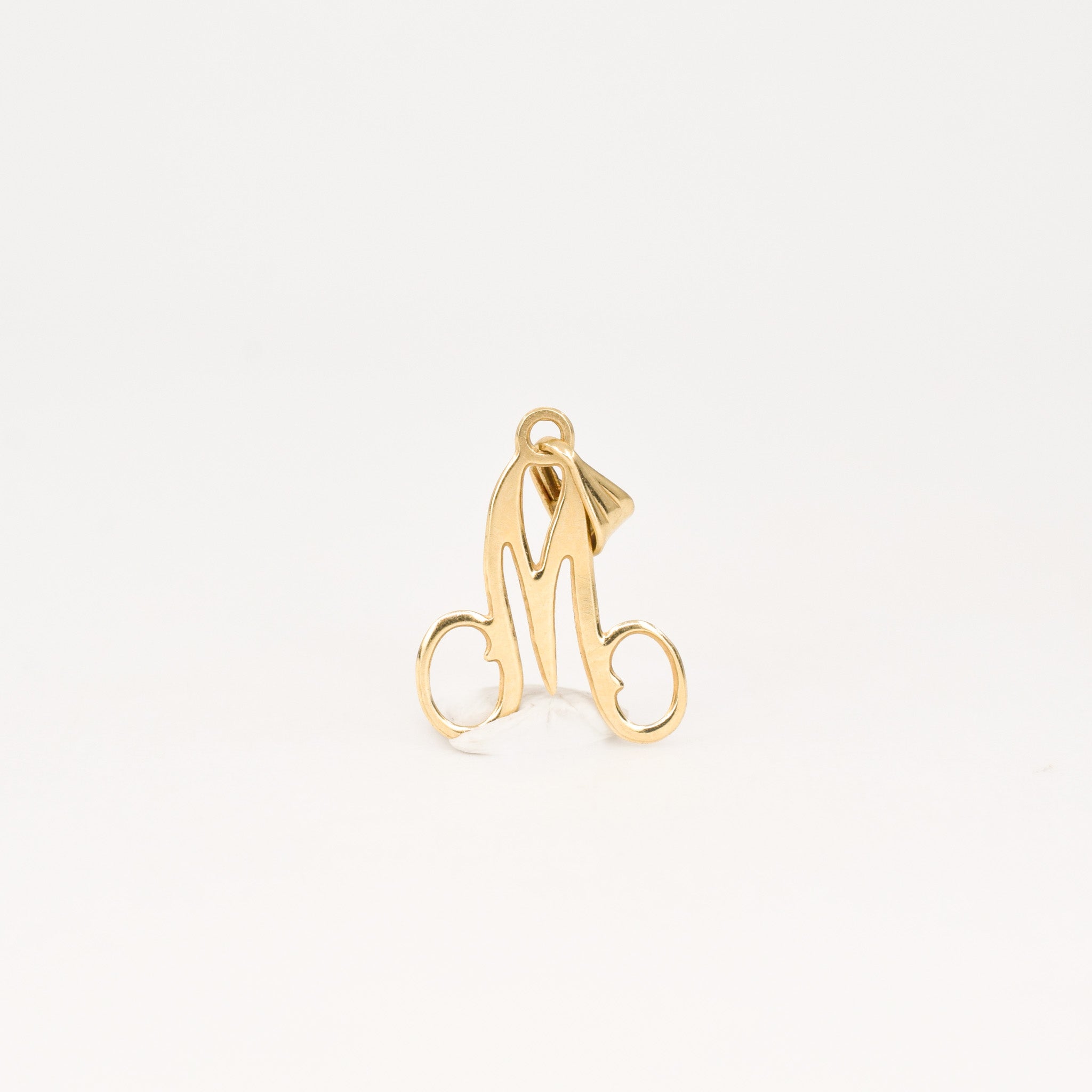 'M' Initial Pendant