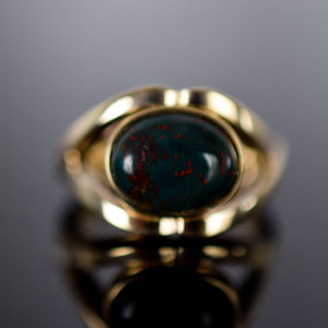 vintage bloodstone ring for sale, folklor, canada