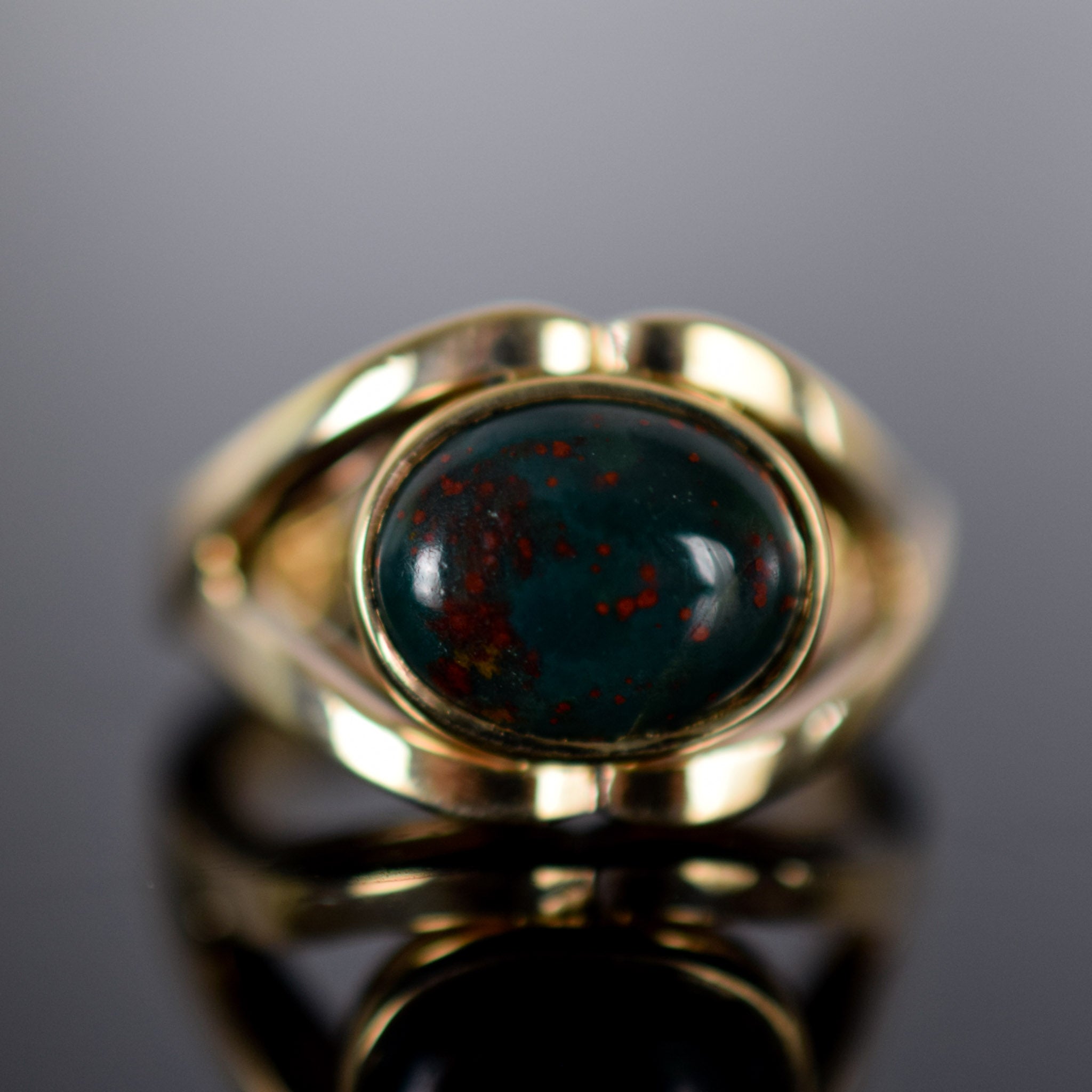vintage bloodstone ring for sale, folklor, canada