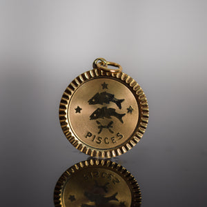 Vintage pisces pendant for sale, folklor, canada