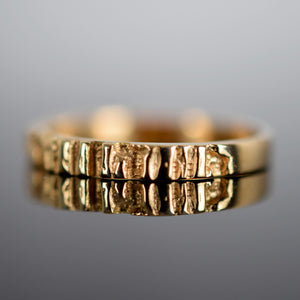 Gold Nugget Band