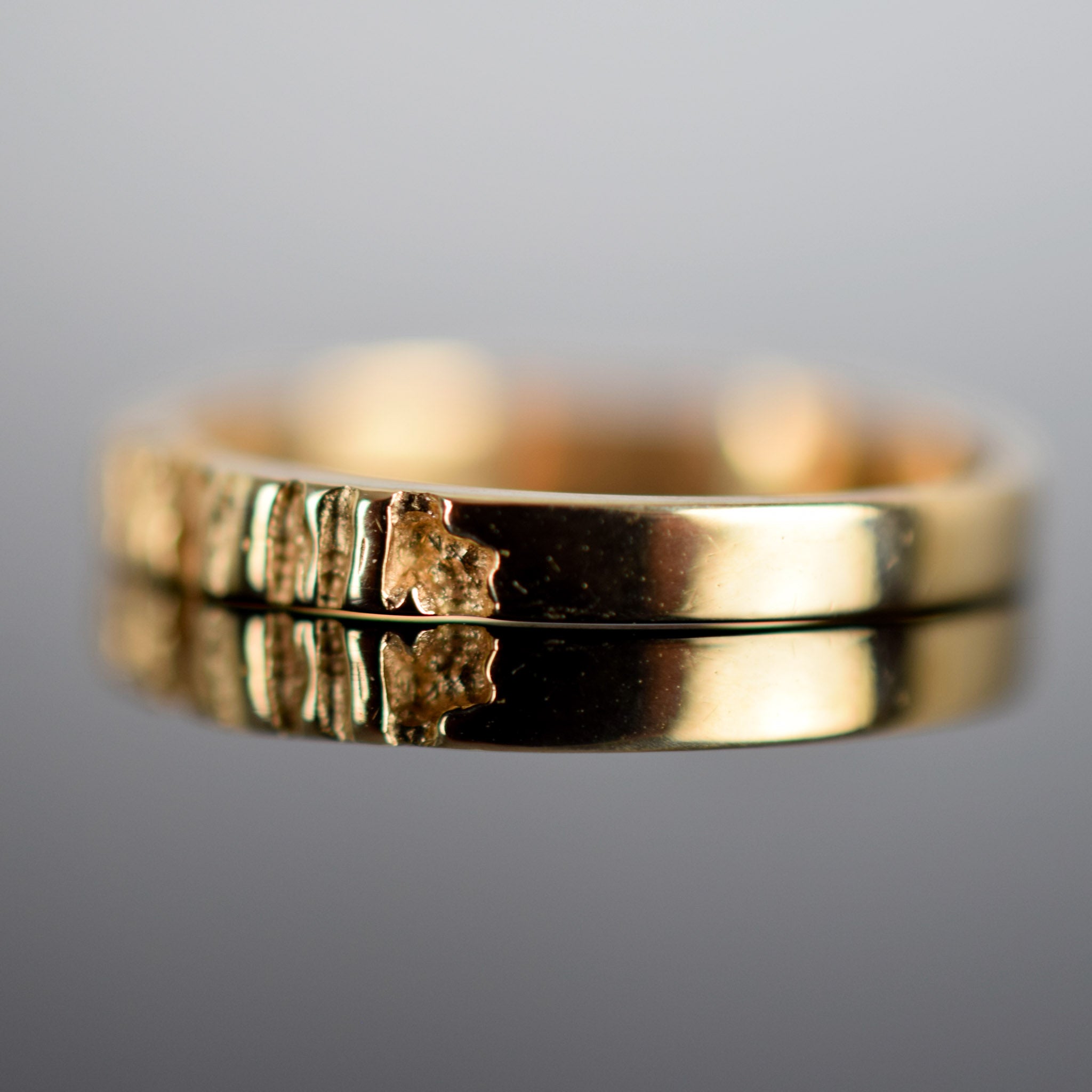 Gold Nugget Band
