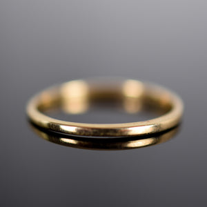Dainty Gold Band (1.6mm)
