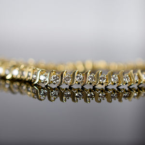 Spectacular Diamond Tennis Bracelet