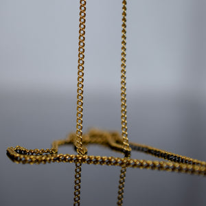 Vintage Curb Chain Necklace (22.5")