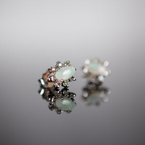 Opal and diamond studs for sale, folklor