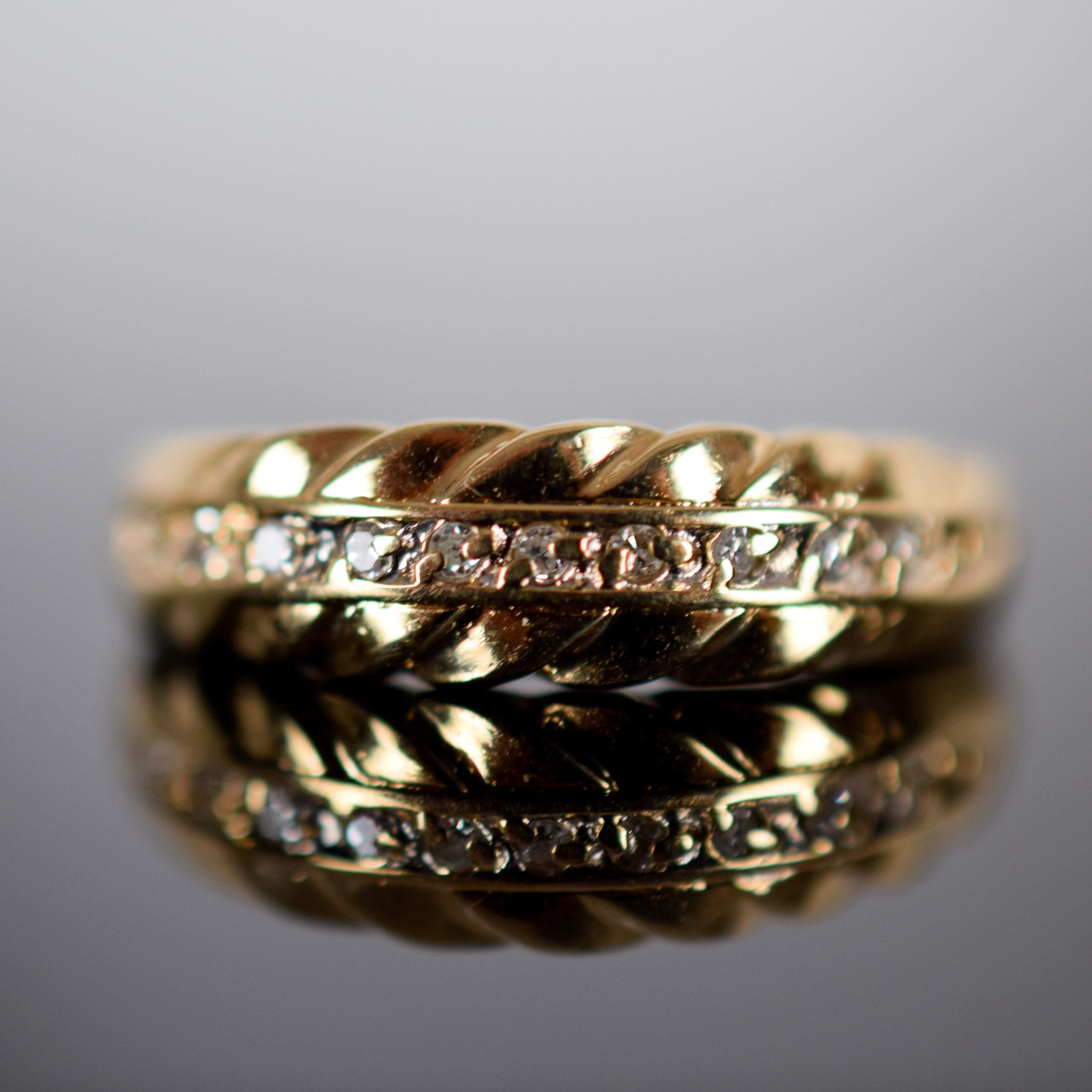 diamond croissant ring for sale, folklor