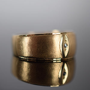 Amazing Evil Eye gold ring for sale, folklor
