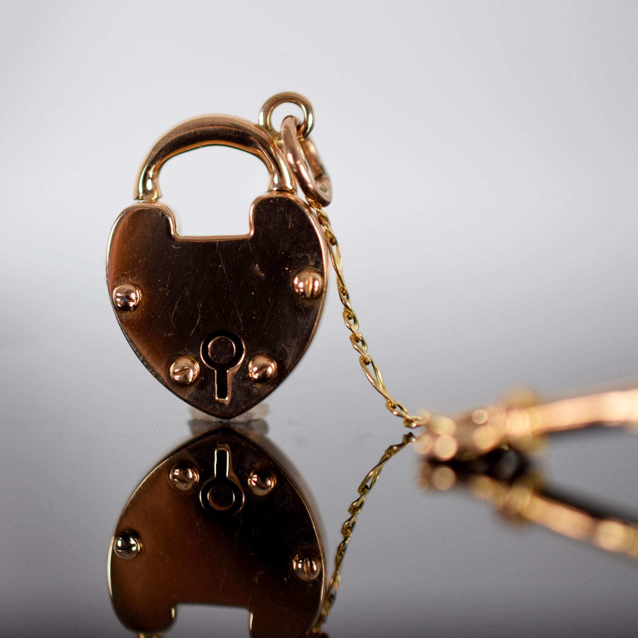 antique lock and key pendant, folklor