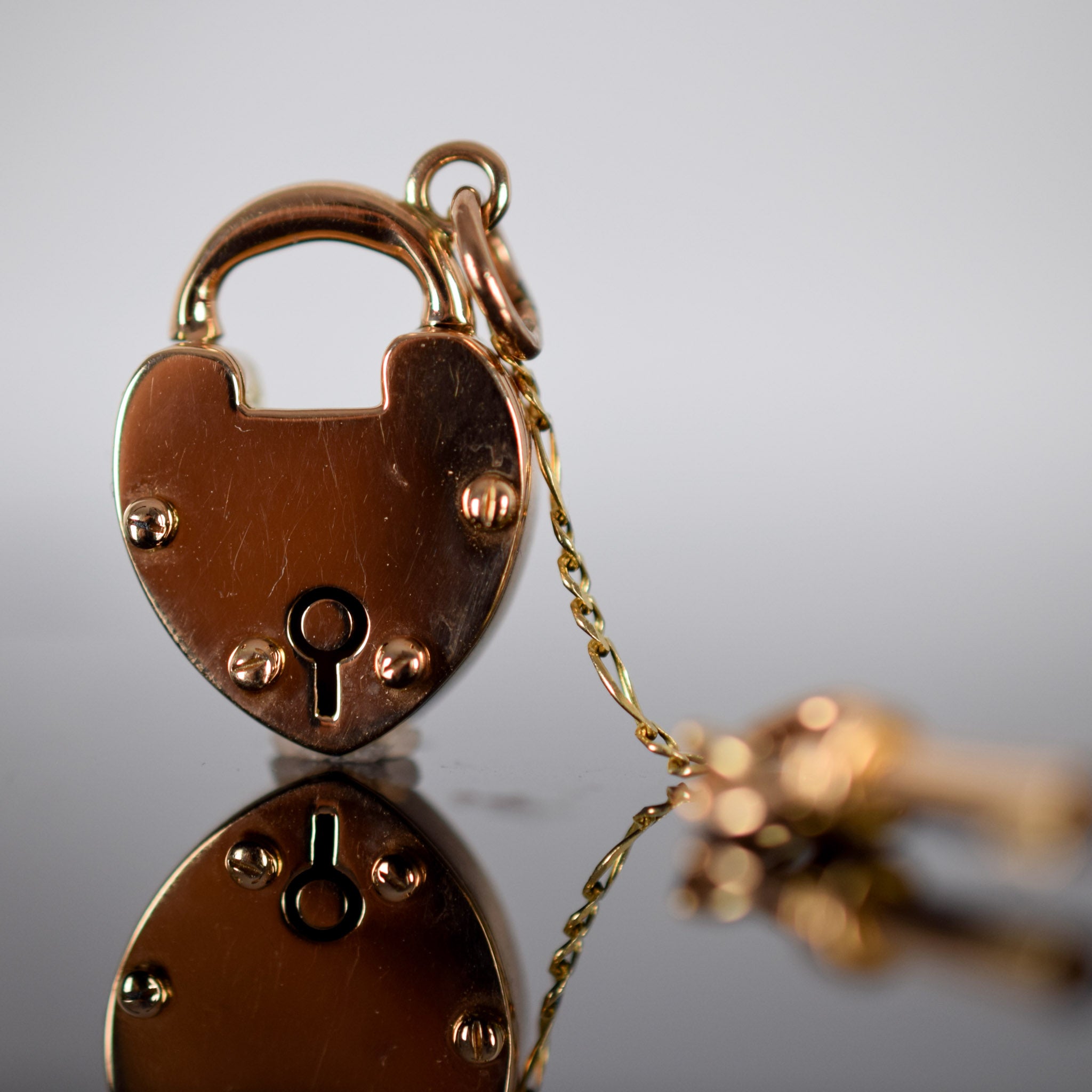 antique lock and key pendant, folklor