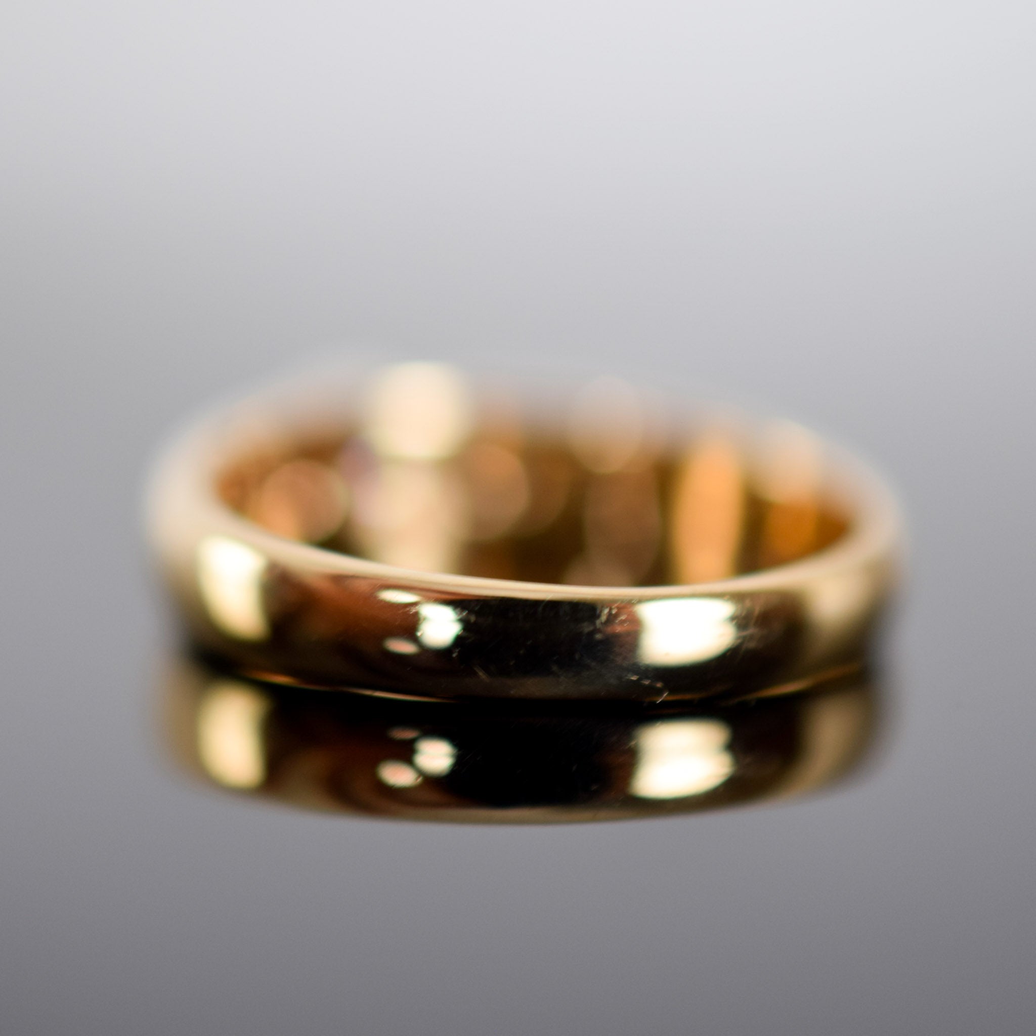Bezel Set Trilogy Ring