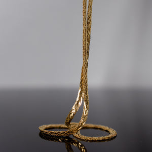 Braided Gold Chain (18")