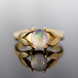 vintage moonstone ring for sale, folklor vintage jewelry shop