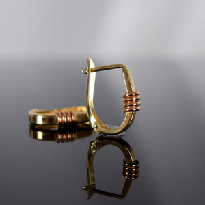 vintage gold hoops for sale, folklor, canada