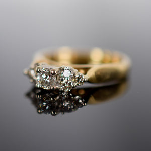Vintage romantic engagement ring for sale, folklor 