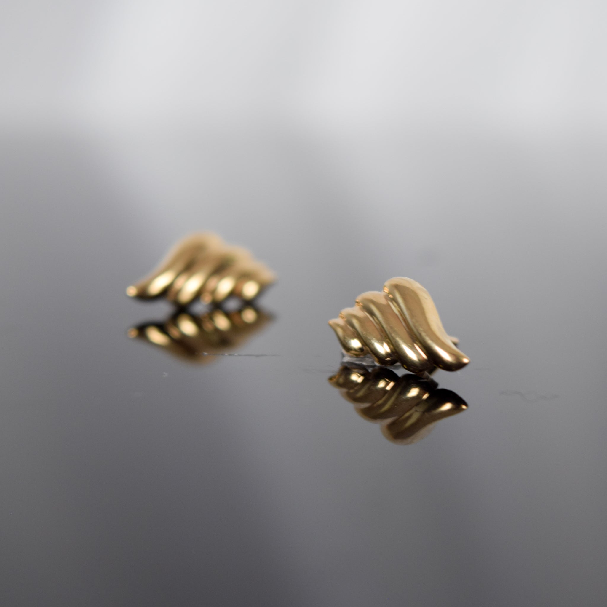 Golden Cloud Studs