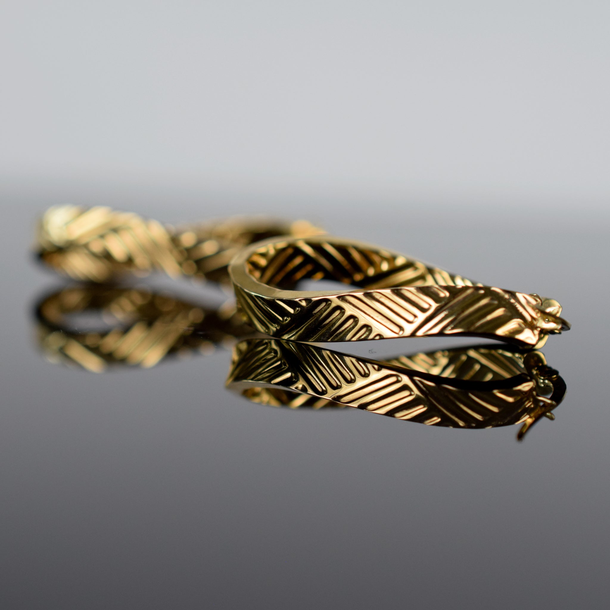 Vintage gold hoops for sale, folklor