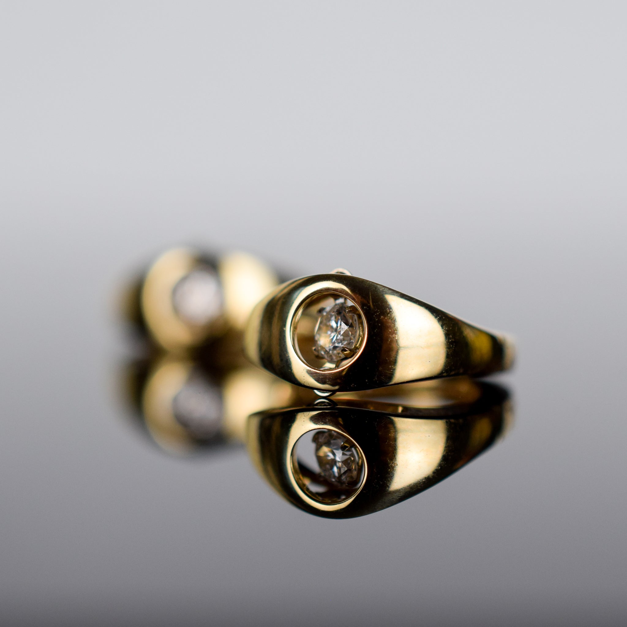 vintage gold diamond dancing hoops, folklor