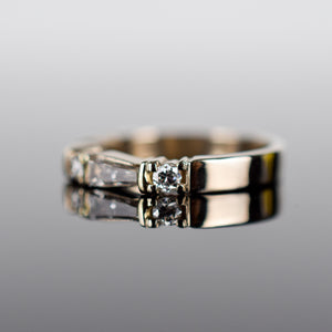 Incredible tapered baguette diamond band, folklor 