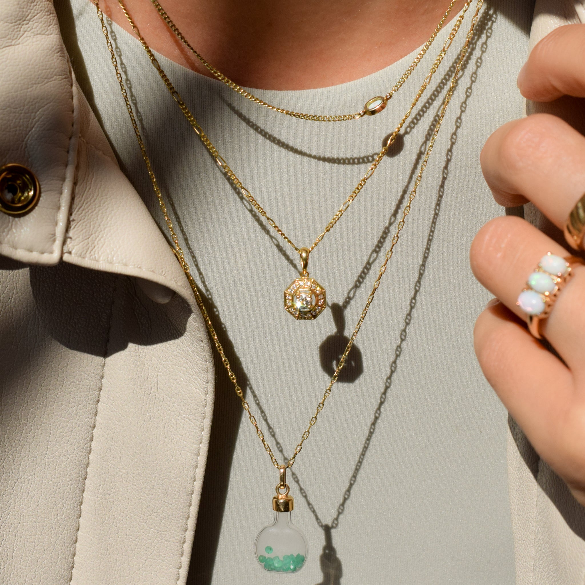 Vintage Diamond Pendant