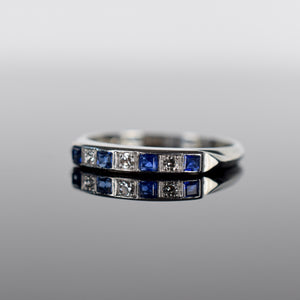vintage birks sapphire and diamond ring, folklor