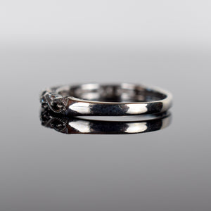 Vintage black diamond ring, folklor