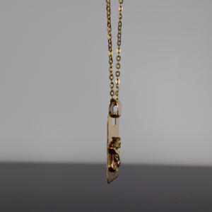 vintage taurus zodiac necklace, folklor