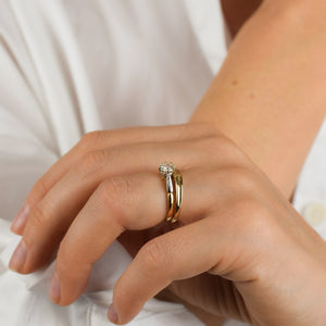 vintage 18k diamond engagement ring, folklorvintage 18k diamond engagement ring, folklor