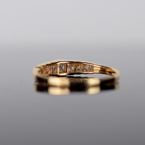 vintage diamond wedding band, folklor