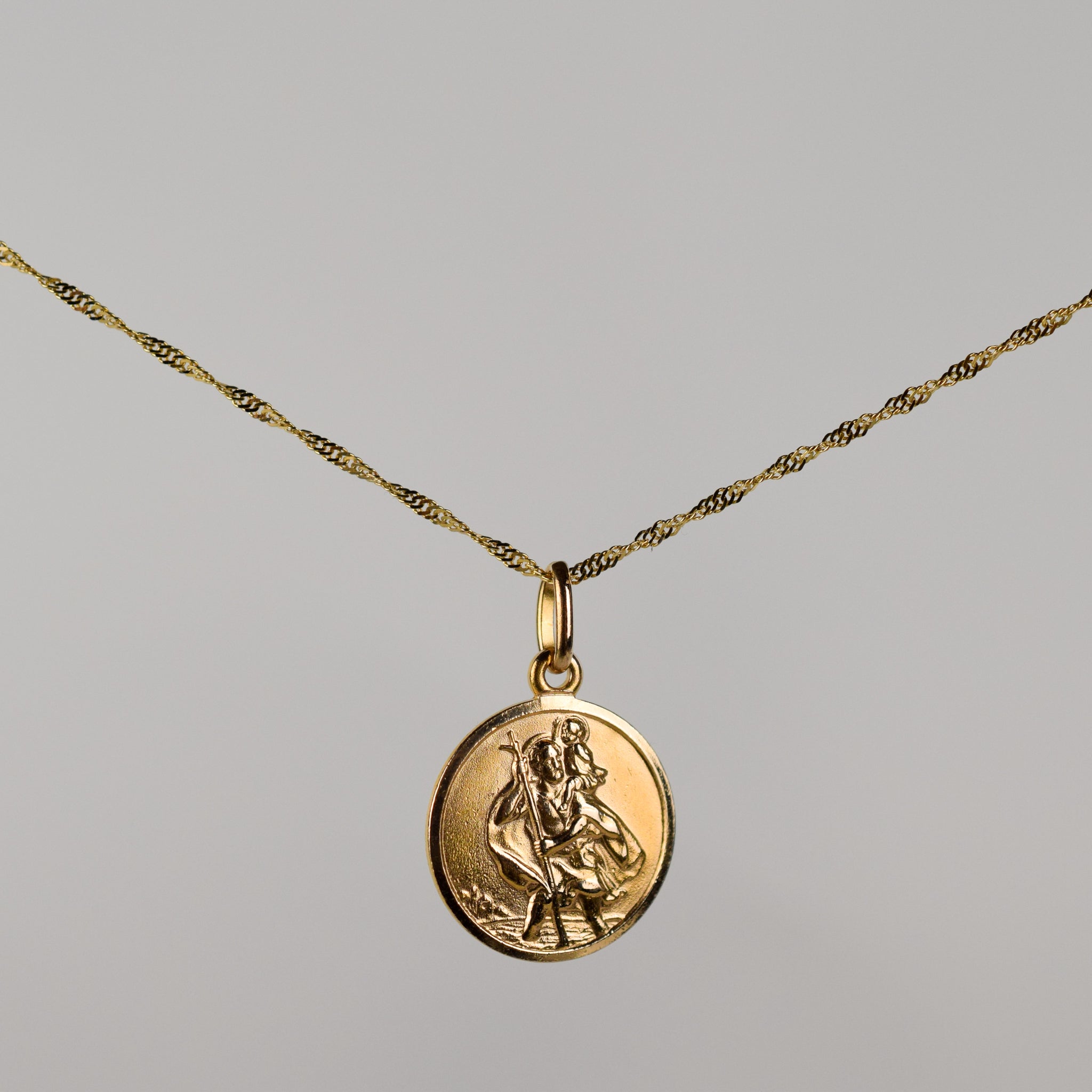 saint christopher pendant, folklor