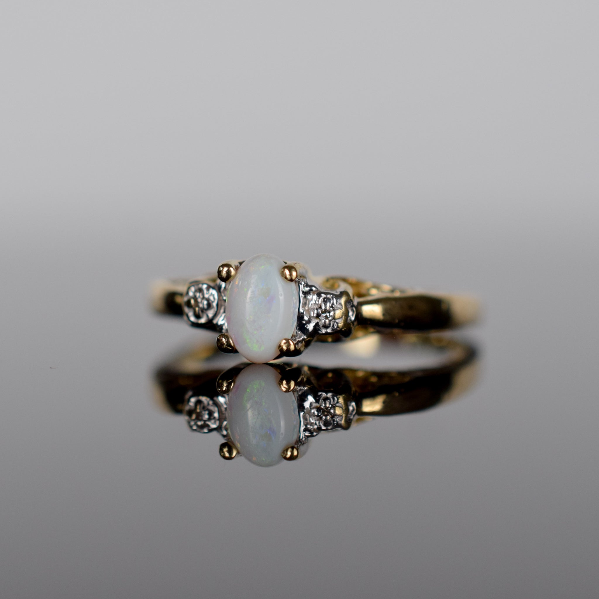 vintage opal ring, folklor