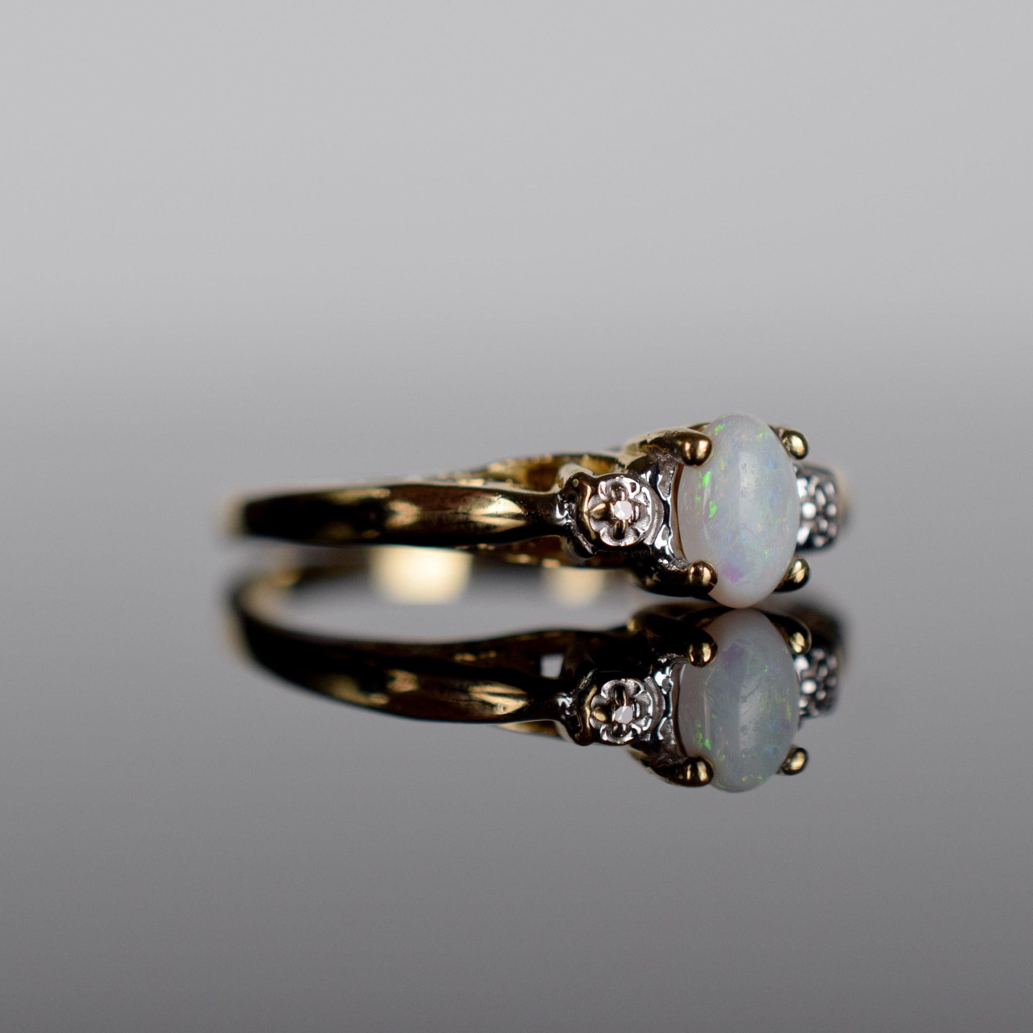 vintage opal ring, folklor