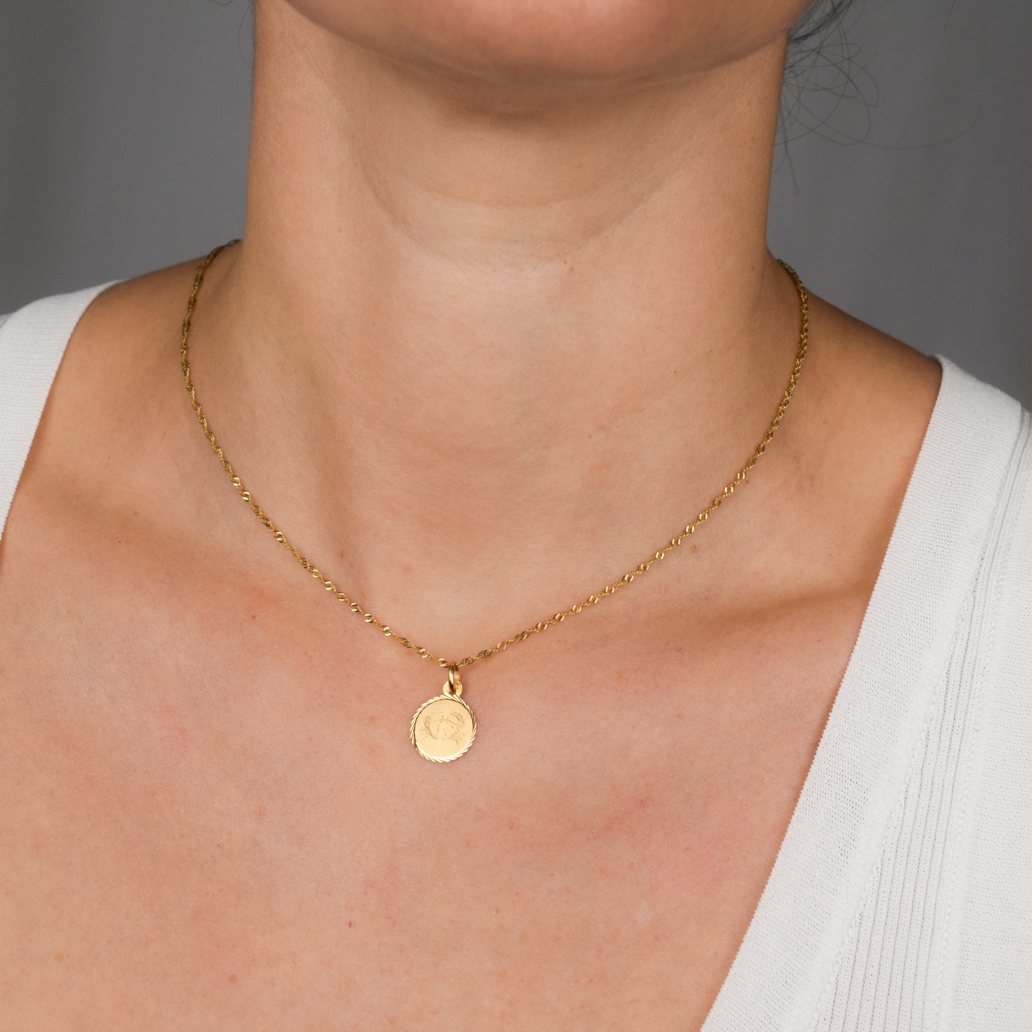 Cancer Zodiac Pendant