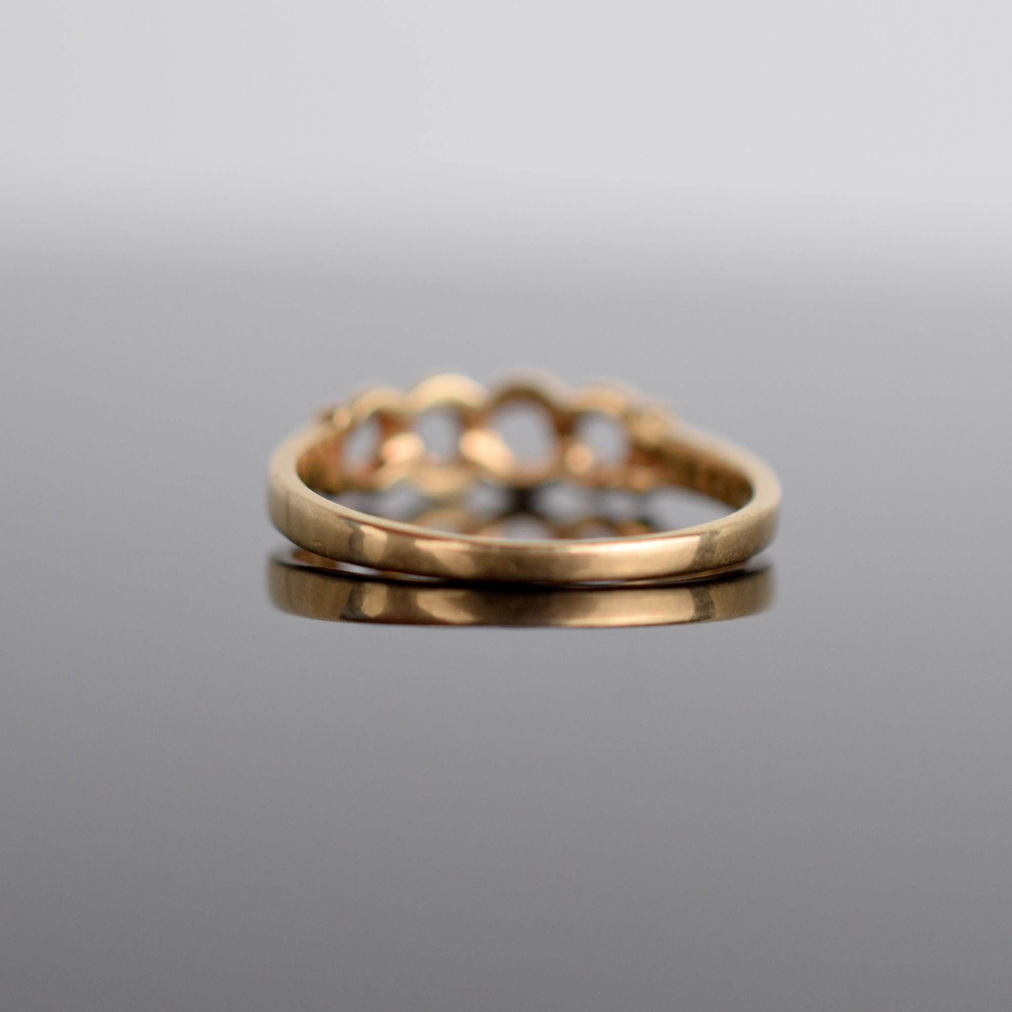 Wavey Gold Band