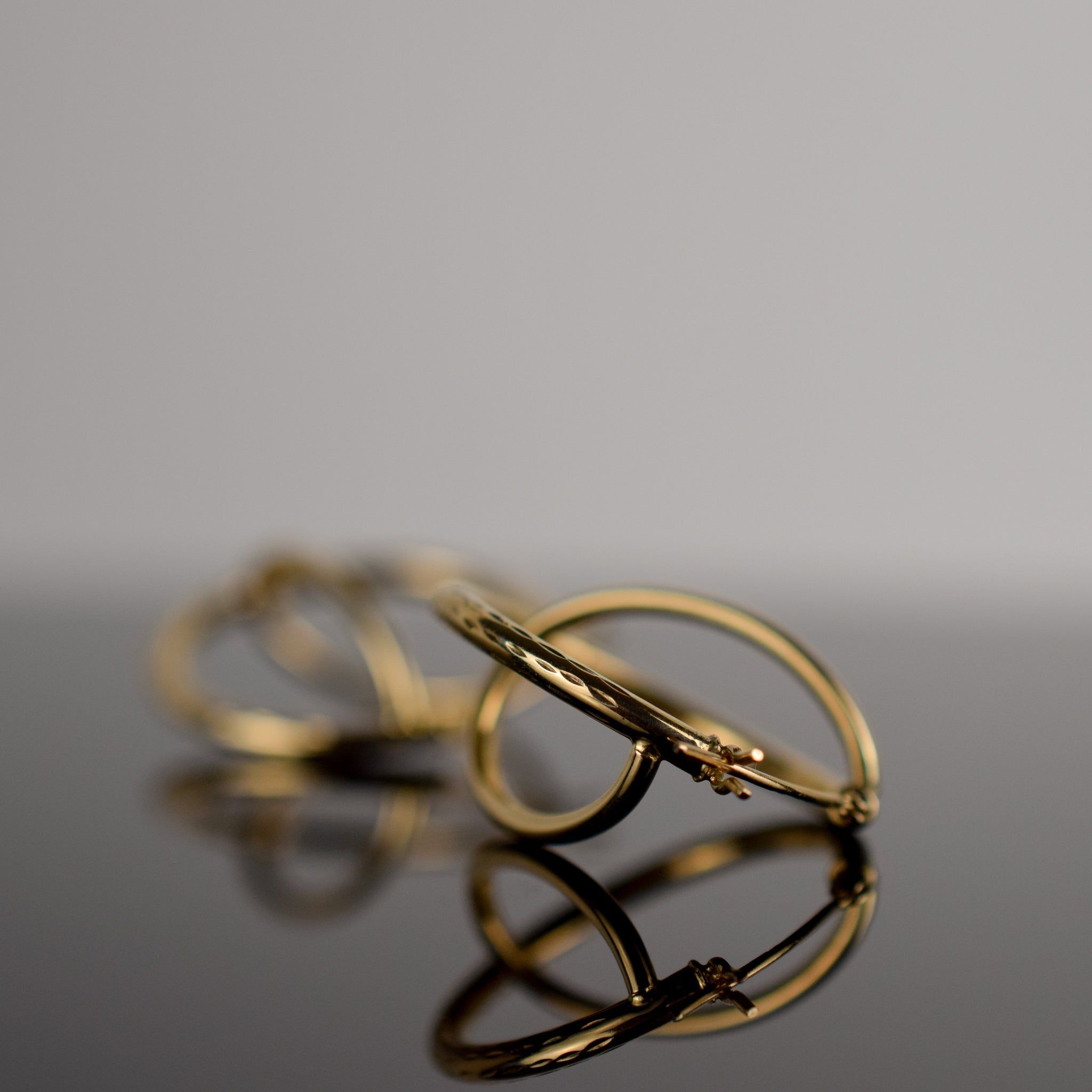 Fancy Double Hoops