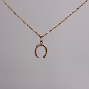 Antique Seed Pearl Horseshoe Pendant