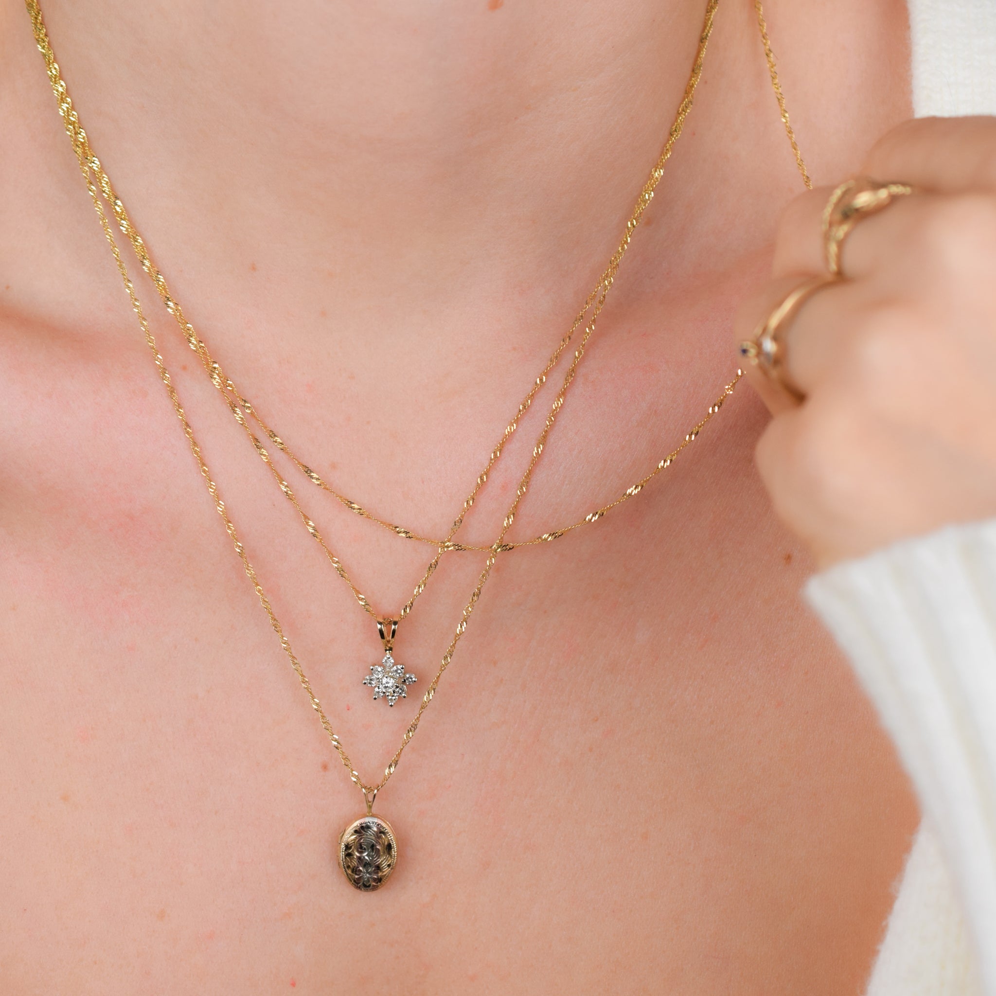 Vintage Diamond Pendant