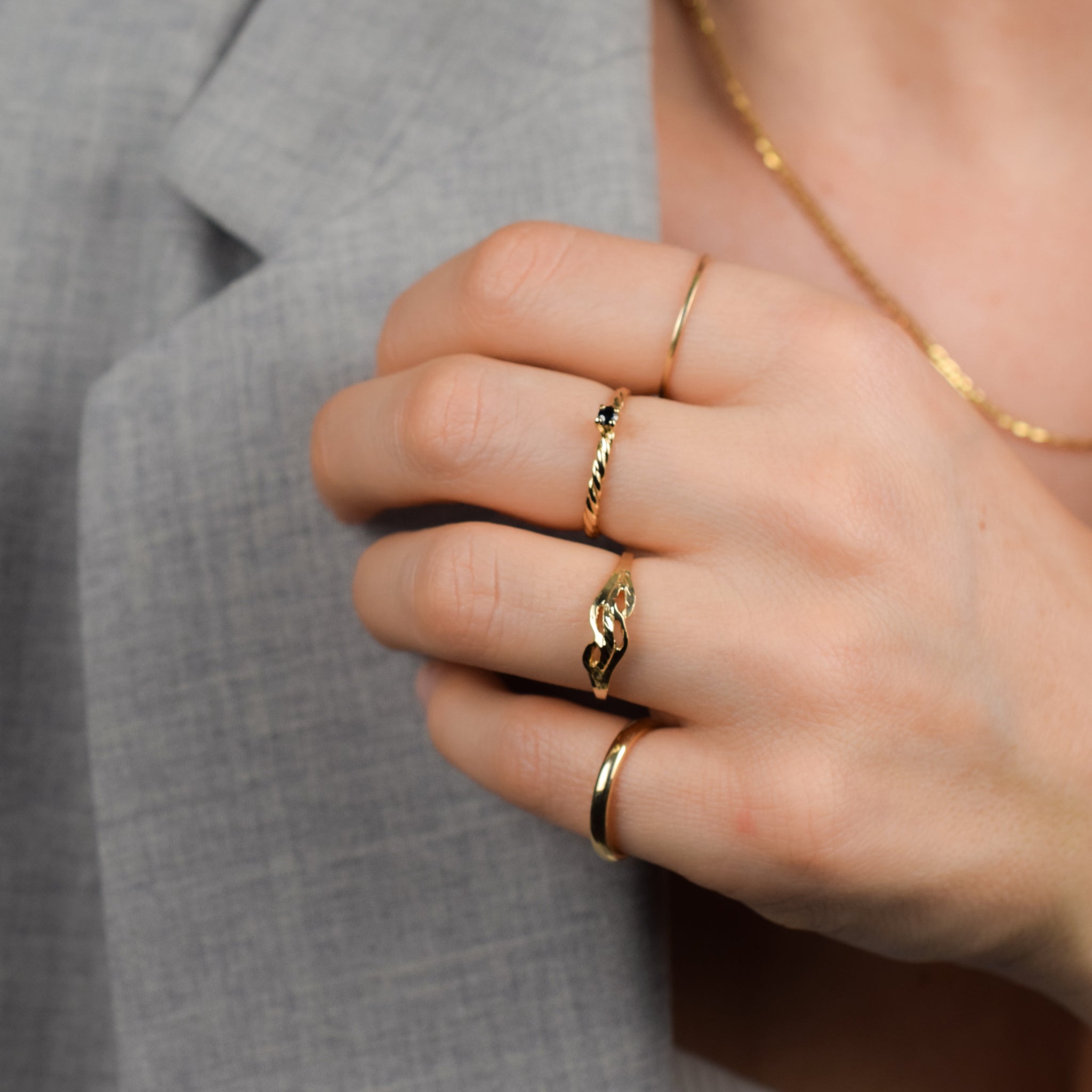 Filigree Gold Band (10k)