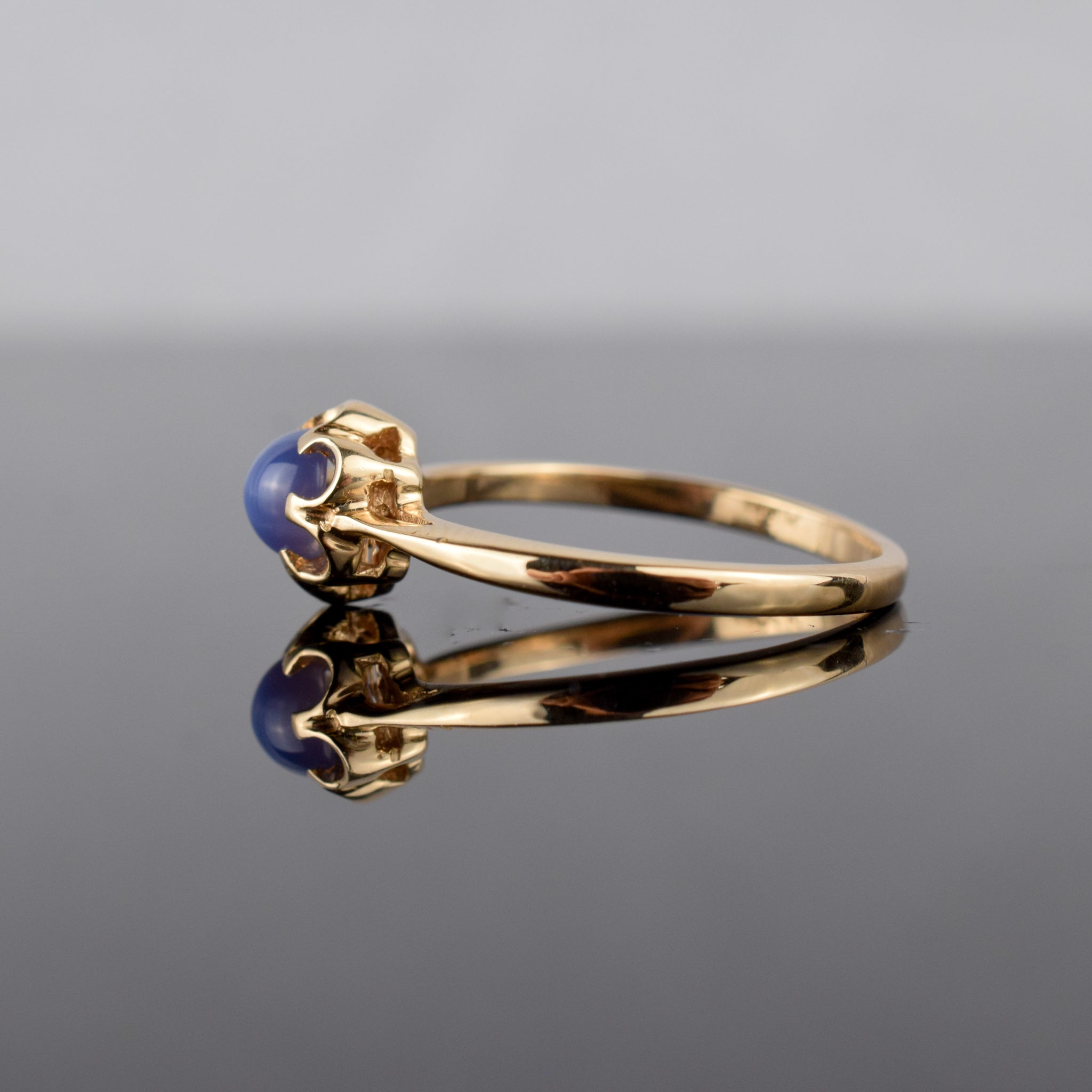 vintage star sapphire ring, folklor