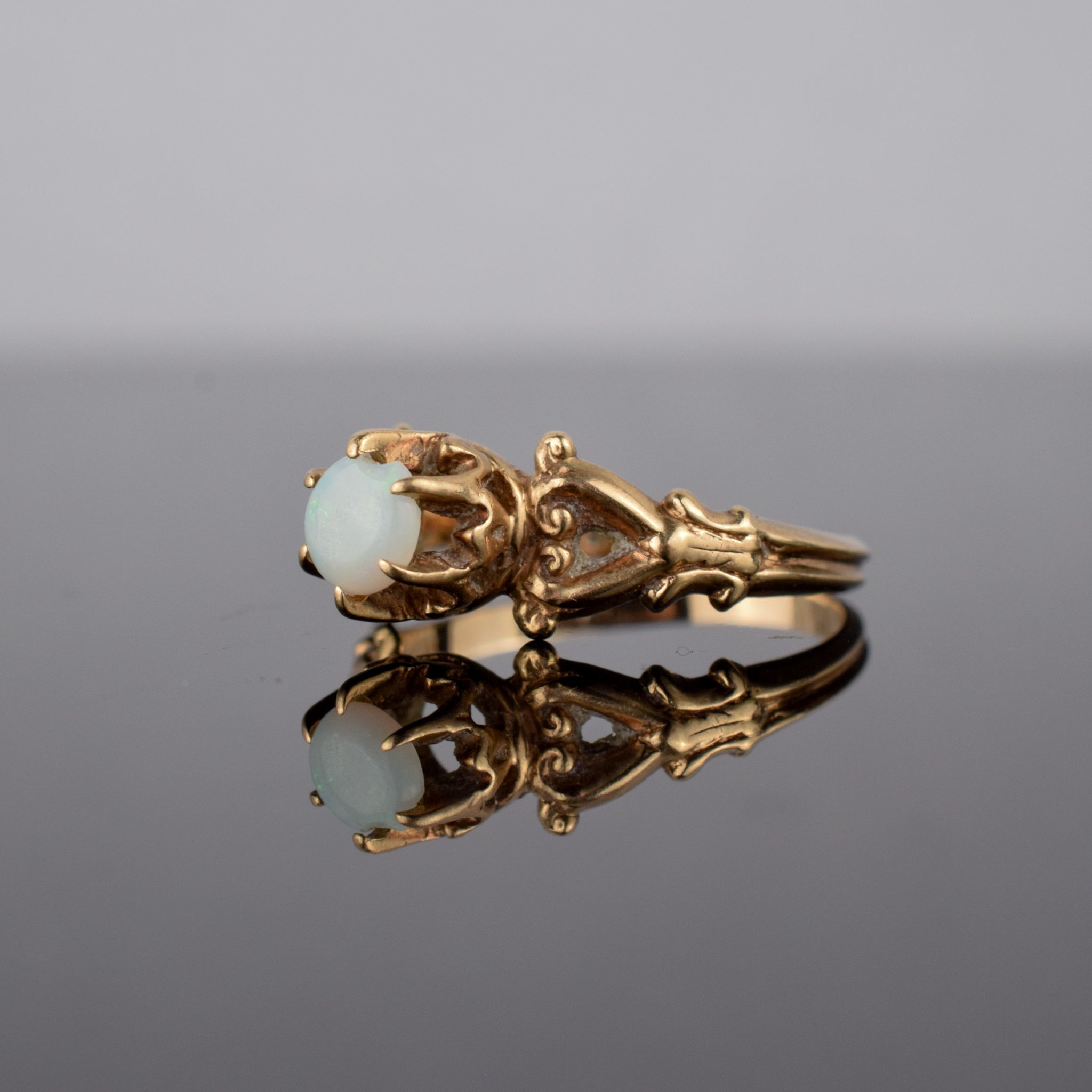 vintage opal ring, folklor