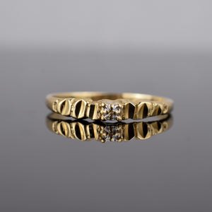 Diamond Cut Stacking Band